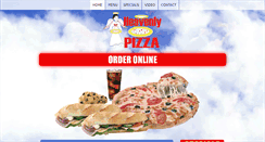 Desktop Screenshot of goheavenlypizza.com